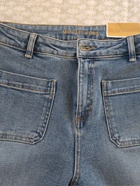 NWT Michael Kors Light Blue Denim Jeans